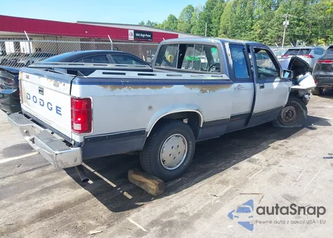 1990 Dodge Dakota из США, поврежденный, VIN 1B7FL23X0LS641390